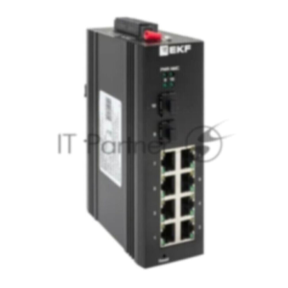 Коммутатор промышленный управляемый EKF TSX-ML2-2GX/SFP-8GT уровня L2 2 порта Base-X SFP 8 портов /0/Base-T(X) RJ45 монтаж на DIN-рейку TS