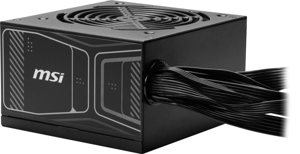 Блок питания ПК/ Power Supply MSI MAG A750GN PCIE5, 750W 80+ Gold (ATX, 3.1, PCIe 5.1, Non-modular, 1x24(20+4)pin, 2xCPU 8(4+4)pin, 2xPCIe*2 8(6+2)pin, 1x12VHPWR (450W), 4xSATA3, 2xMOLEX4pin,
