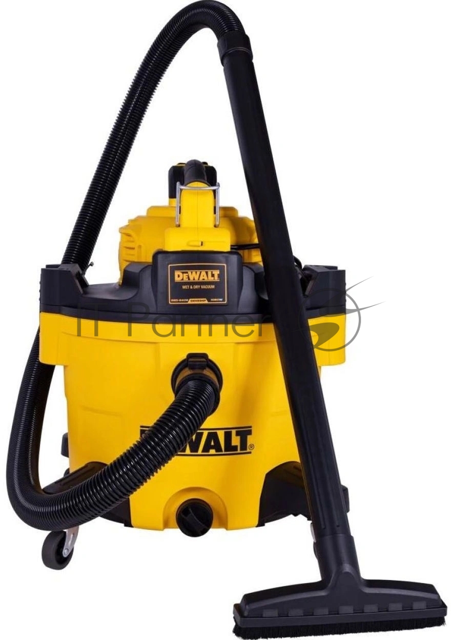 Строительный пылесос DeWalt DXV234P 1080Вт (уборка: сухая/влажная) желтый