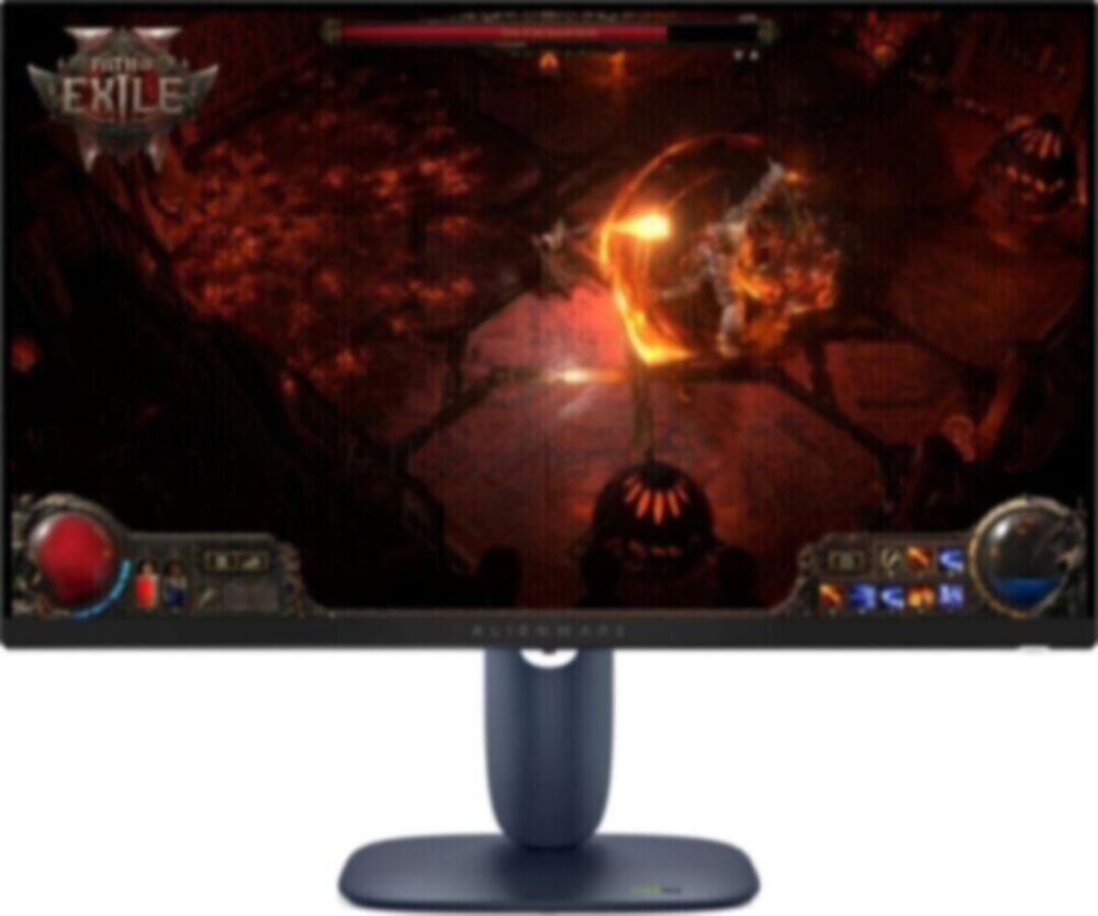 Монитор Dell 27" AW2725DM, 16:9, IPS, QHD, 1/4ms, 400cd, 180Hz, HDMI, DP, USB, HAS