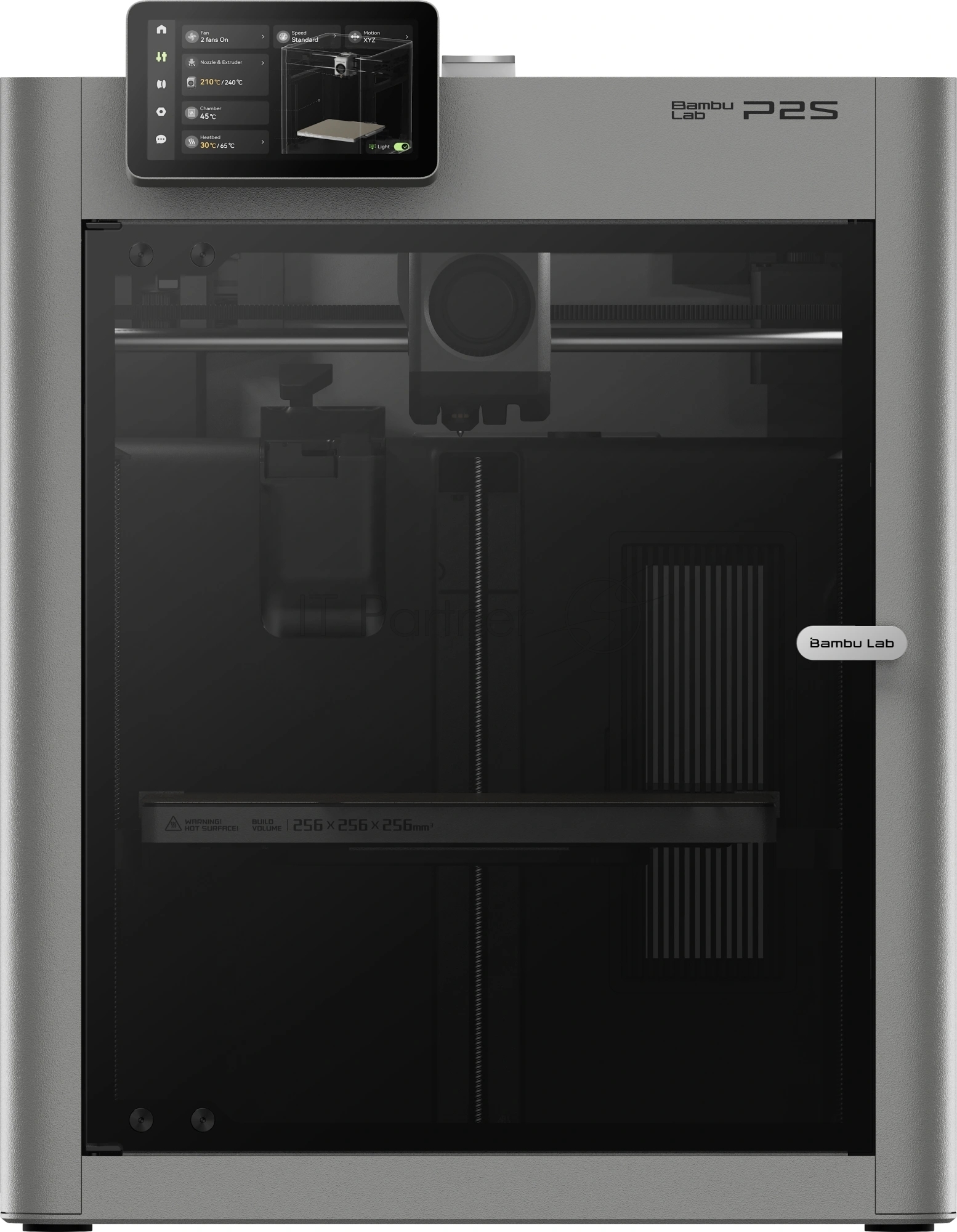 Принтер 3D Bambu Lab P2S 256x256x256мм ABS/PLA/PETG/ASA/Carbon/Glassfiber/TPU 80мкм