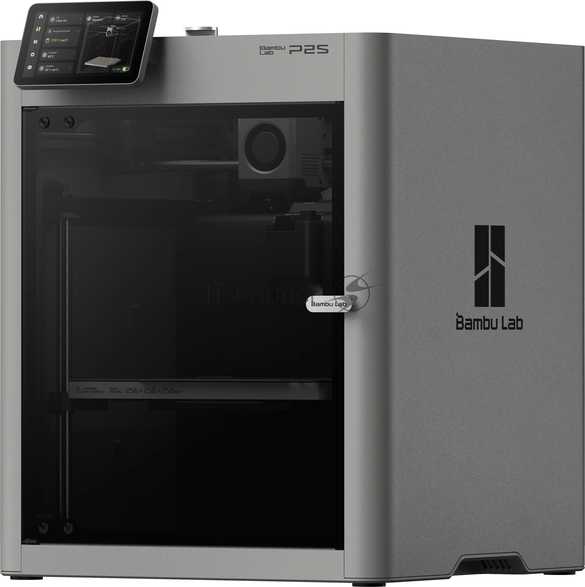 Принтер 3D Bambu Lab P2S 256x256x256мм ABS/PLA/PETG/ASA/Carbon/Glassfiber/TPU 80мкм