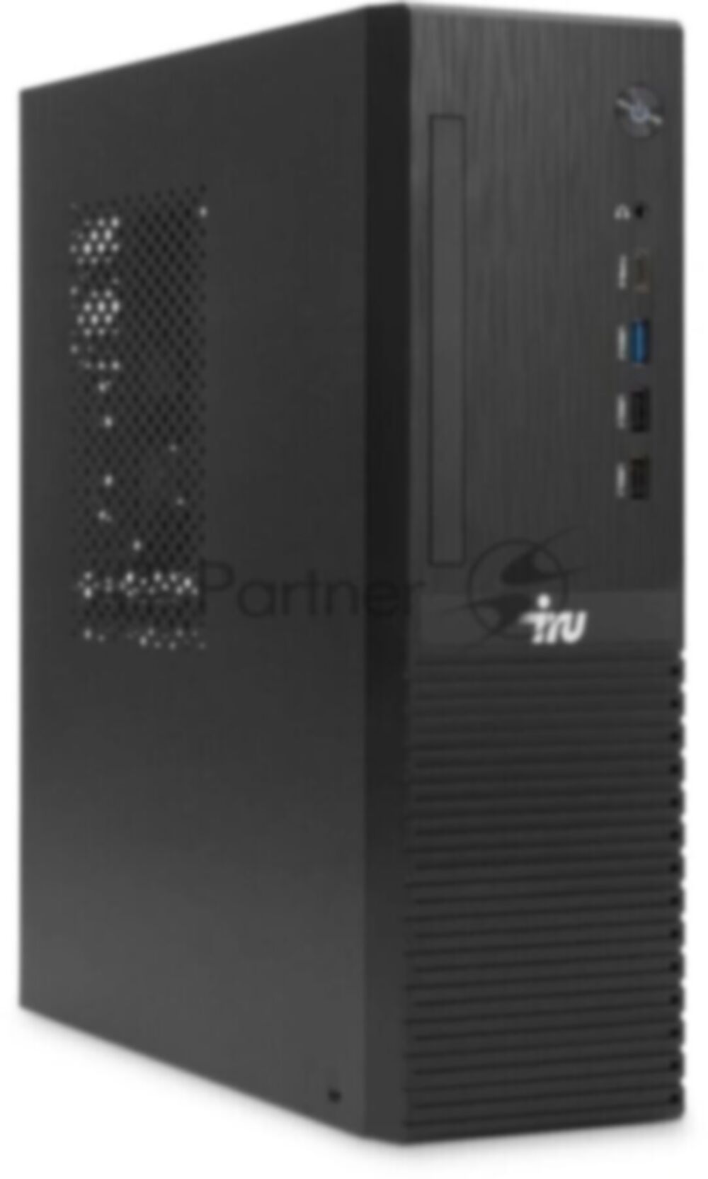 Компьютер IRU 310SC SFF Cel G6900 (3.4) 8Gb SSD256Gb UHDG 710 Windows 11 Pro GbitEth 200W черный (2152525)