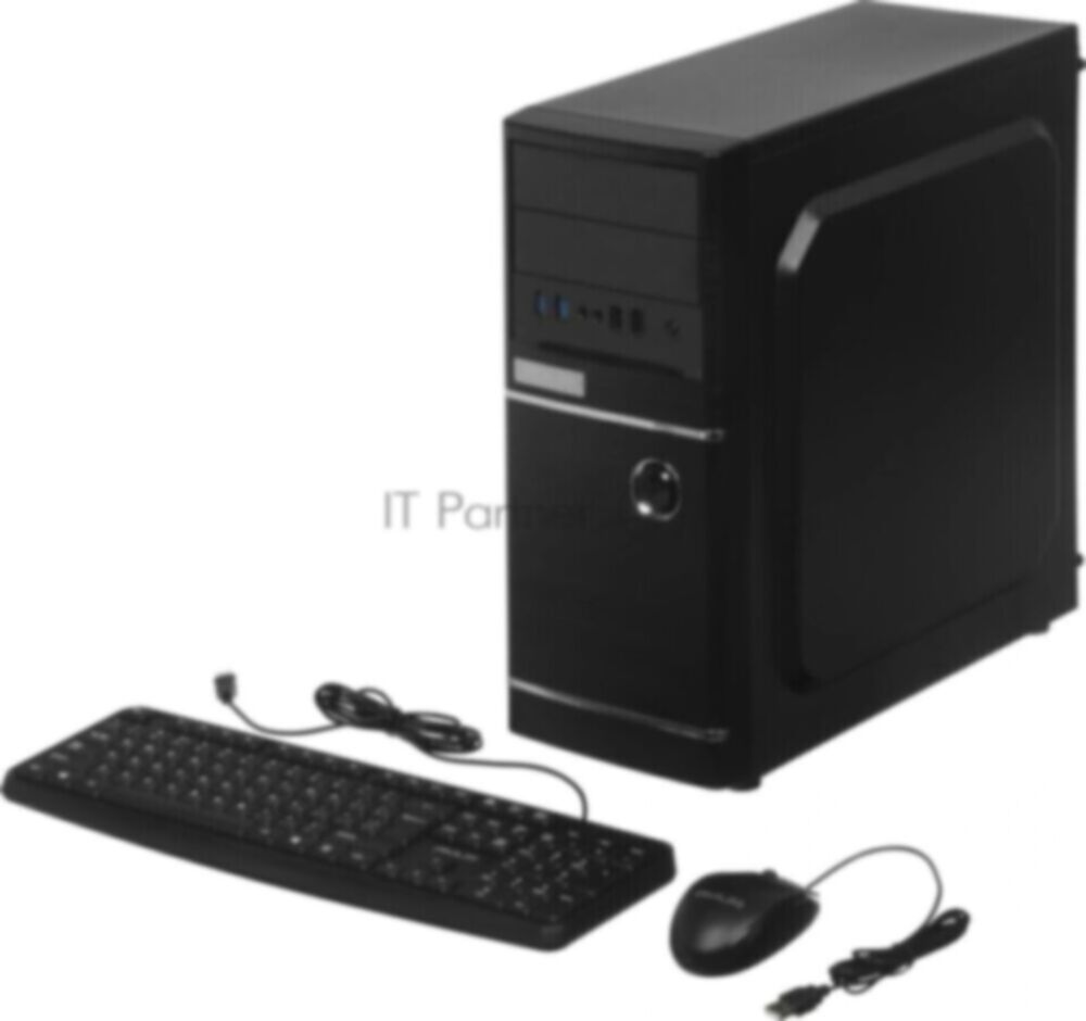 Компьютер Amur Нарвал A5A14 АМУЕ.466219.002 MT Ryzen 5 3400G (3.7) 8Gb SSD256Gb Vega 11 FreeDOS GbitEth 400W мышь клавиатура черный (RUS) (2169402)