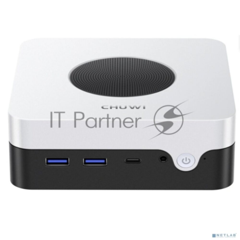 Компьютер Chuwi LarkBox X  Intel Core i3 1220P(1.5Ghz)/8192Mb/256SSDGb/Int:Intel UHD Graphics/BT/WiFi/war 1y/0.4kg/Grey+White/Win11Pro + USB2.0*2/USB3.2*2/Type-C*1/HDMI*1/DP*1/RJ45*2/WIFI6,BT5.2/bracket