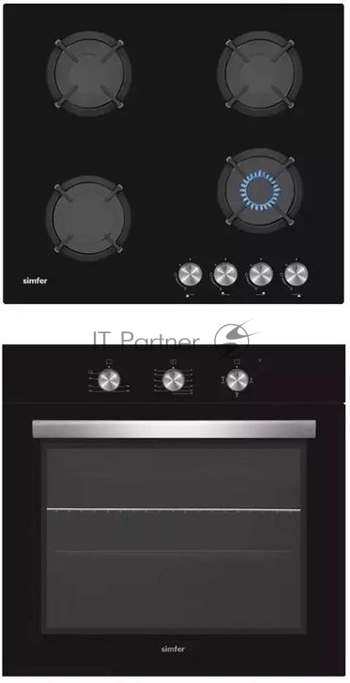 Встраиваемый комплект Simfer S63B416 черный/черный
