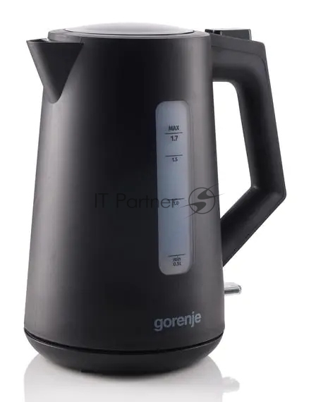 Чайник электрический Gorenje K17OPB 1.7л. 2200Вт черный корпус: пластик