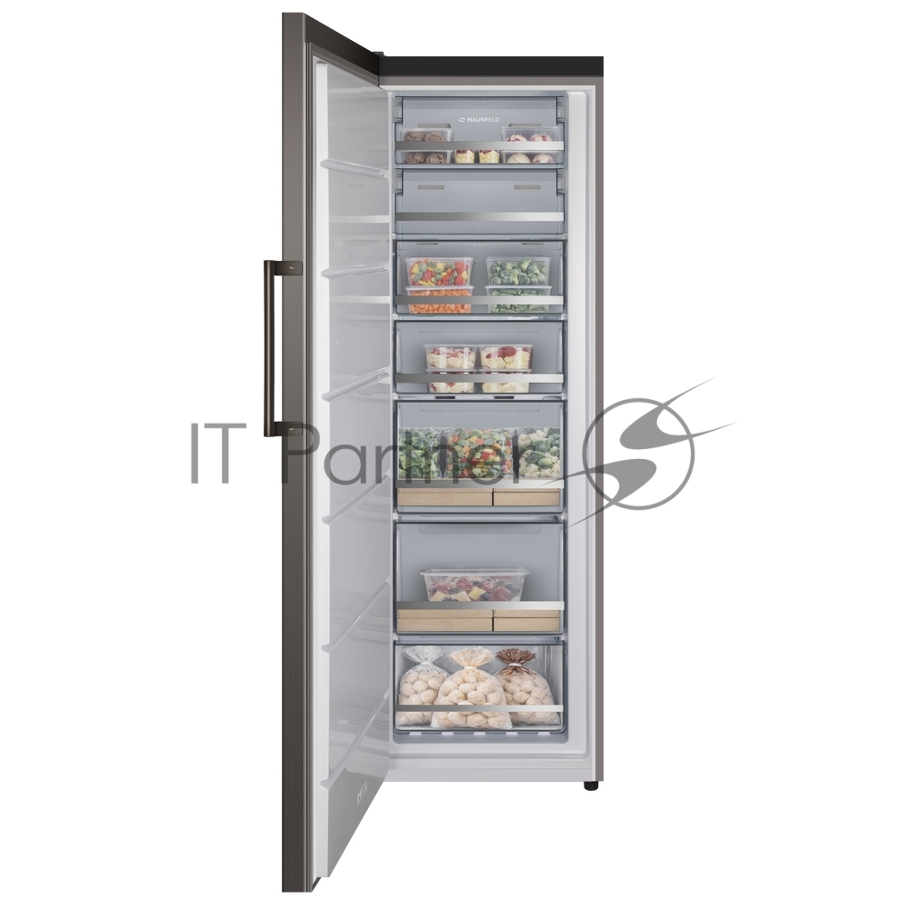 Морозильная камера MAUNFELD MFFR186NFDS Slim Inverter