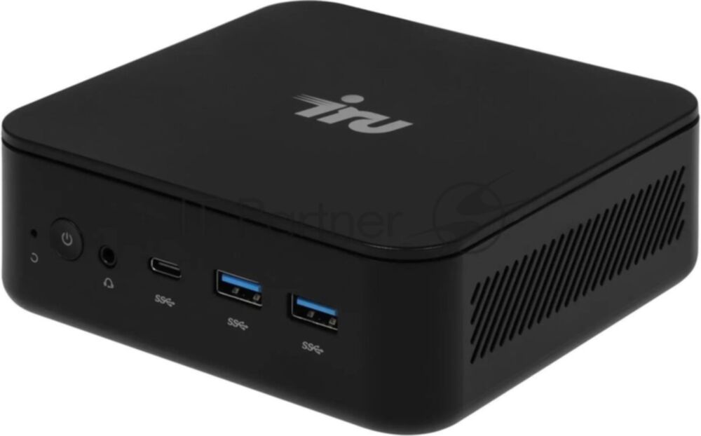 Неттоп IRU Planio 325 Ryzen 5 3500U (2.1) 8Gb SSD256Gb Vega 8 без ОС GbitEth WiFi BT 65W черный (RUS) (2180213)
