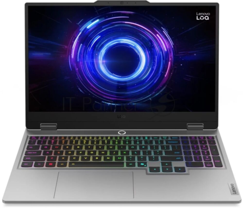 Ноутбук Lenovo LOQ 15IRX10/15.6"/IPS/Intel Core i7 14700HX/16Gb/1Tb SSD/nVidia GeForce RTX 5050 8GB/No OS/серый/2.4kg