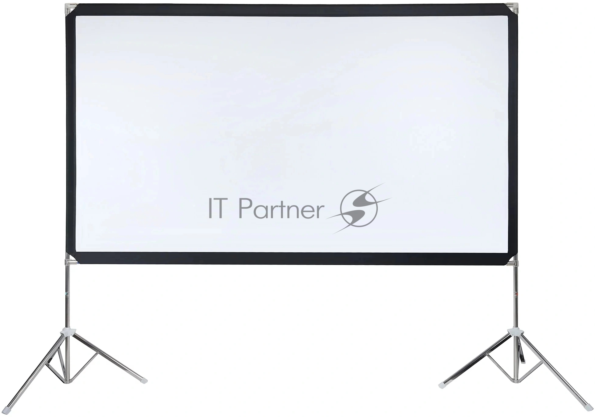 Экран с двойным штативом Lumien LSV-100101 Sky View рабочая область 104х186 см 84" Matte White Nylon