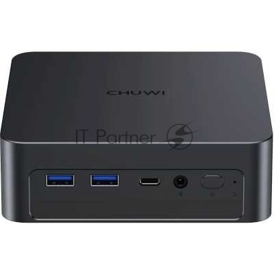 Компьютер Chuwi AuBox  Intel Core Ultra 7 256V(2.2Ghz)/16384Mb/1000PCISSDGb/Int:Intel Iris Xe Graphics/BT/WiFi/war 1y/0.865kg/Gray/Win11Pro + DDR5 (no Slots)/USB3.2*5/HDMI*2/DP*1/RJ45*1/WIFI6E,BT5.3/Tipe-C*2/bracket/Aluminum Alloy + Galvanize