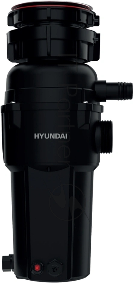 Измельчитель Hyundai HFWD 12391 390Вт черный/черный