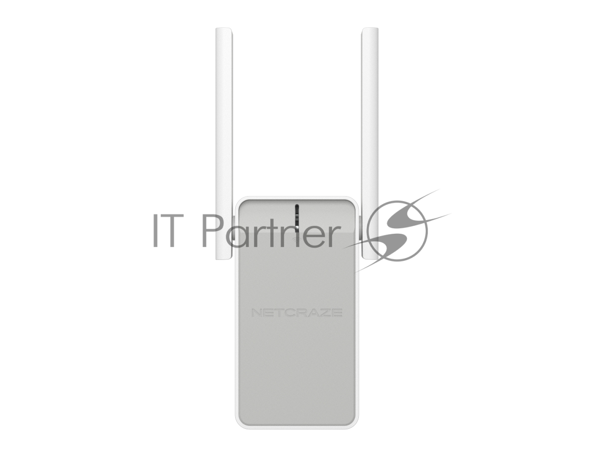 Wi-Fi Mesh-ретранслятор Netcraze Buddy 6 (NC-3411) Wi-Fi AX3000 2,4 ГГц/ 5 ГГц, 1x1000 Мбит/с Ethernet