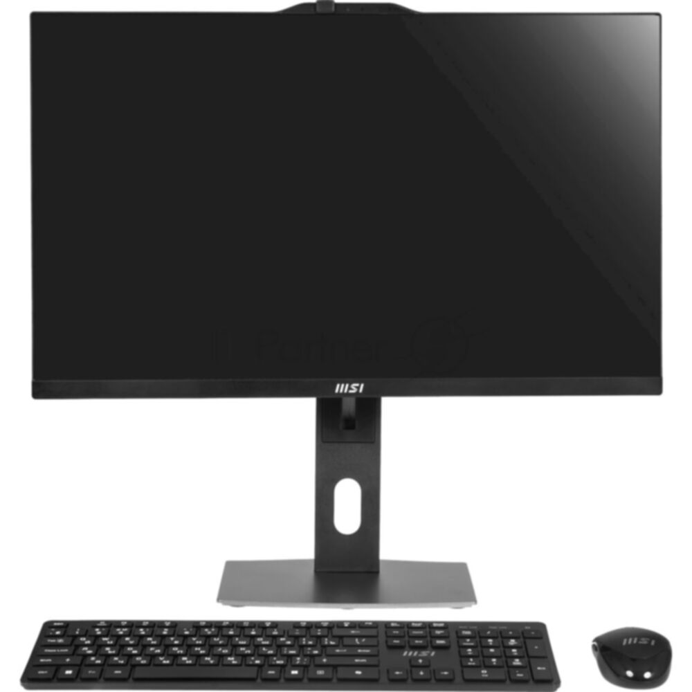 Моноблок/ MSI Modern AM272P 1M-1460XRU   27"(1920x1080 IPS)/Intel Core 7 150U(1.8Ghz)/16384Mb/512PCISSDGb/noDVD/Int:Intel® Graphics/Cam/BT/WiFi/war 1y/7.5kg/Black/noOS + Wireless KB+M