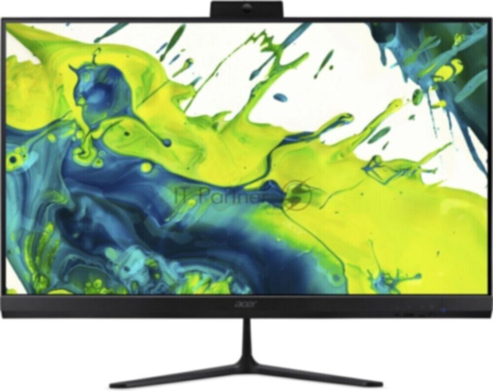 Моноблок Acer Aspire C27-2G 27" Full HD Core Ultra 5 225U (1.3) 16Gb SSD512Gb HDG Eshell GbitEth WiFi BT 120W клавиатура мышь Cam черный 1920x1080