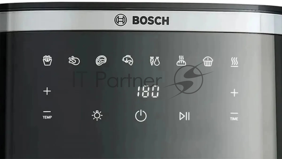 Аэрогриль Bosch MAF462B1 черный, 2050 Вт, 6.1 л, сенсор, 7 программ