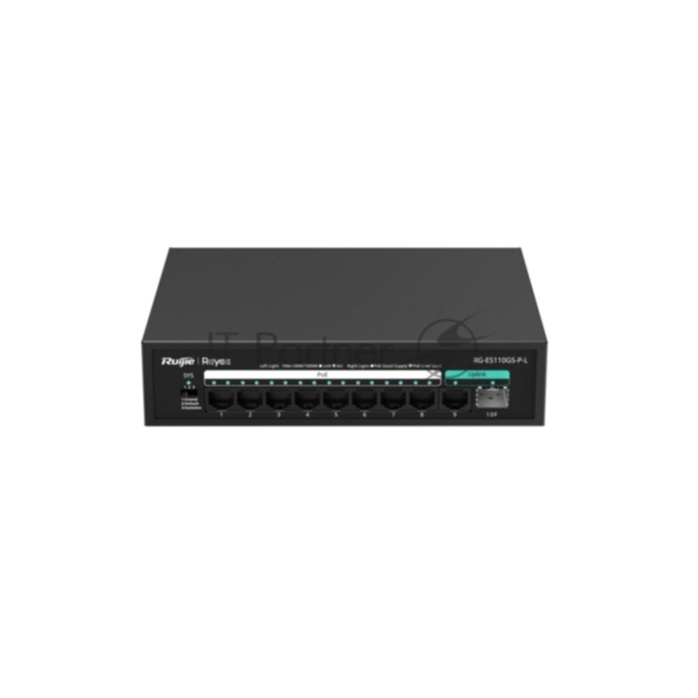 PoE Коммутатор Ruijie/Reyee RG-ES110GS-P-L