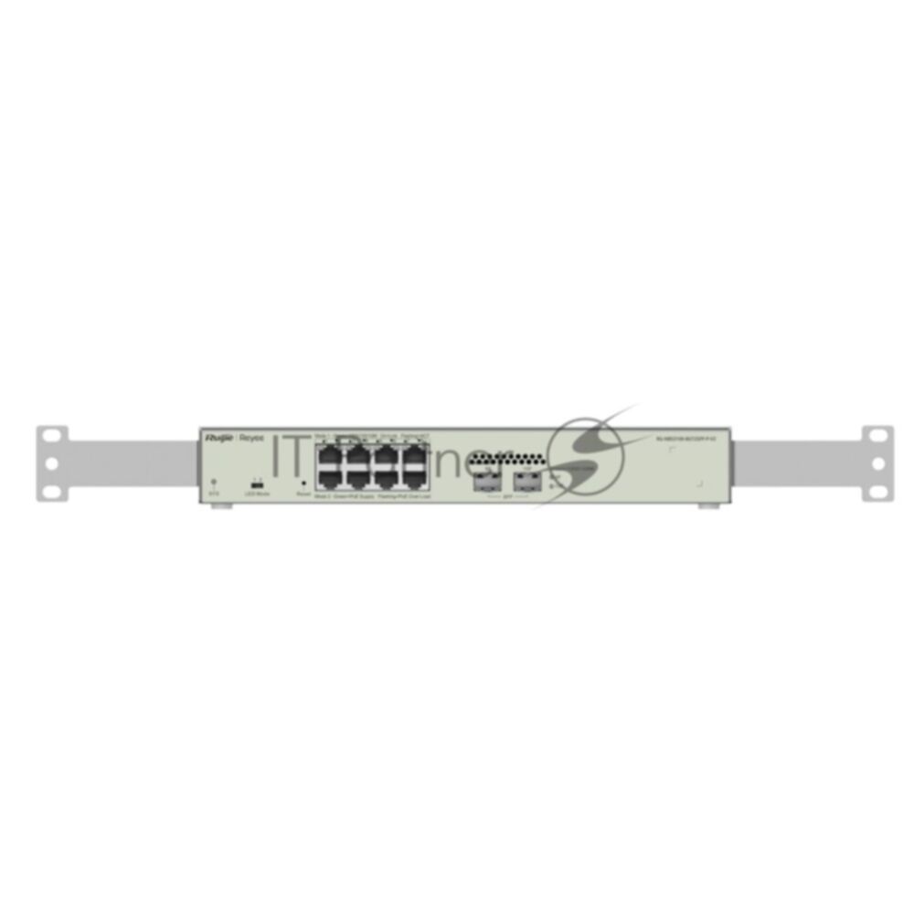 PoE Коммутатор, L2 управляемый Ruijie/Reyee RG-NBS3100-8GT2SFP-P-V2