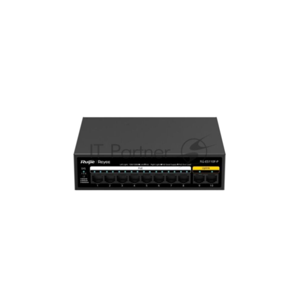 PoE Коммутатор Ruijie/Reyee RG-ES110F-P
