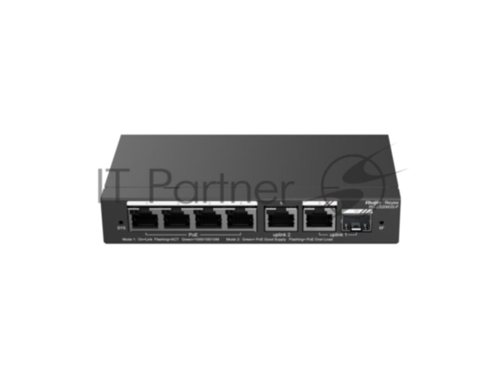 PoE Коммутатор, управляемый Ruijie/Reyee RG-ES206GS-P