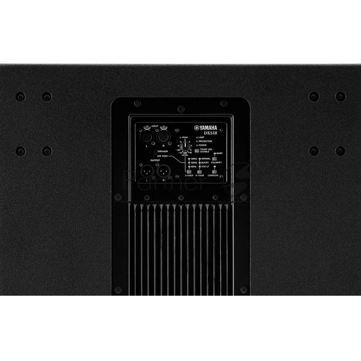 Сабвуфер Yamaha [DXS18] активный. 18"НЧ. 32 Гц - 120 Гц. Макс. SPL: 136 dB. 1020 Вт. Вх.: XLR3-31 x 2. Вых.: XLR-3-32 x 2 (THROUGH или HPF POST). Гнездо 35мм, М20. Цвет: чёрный.