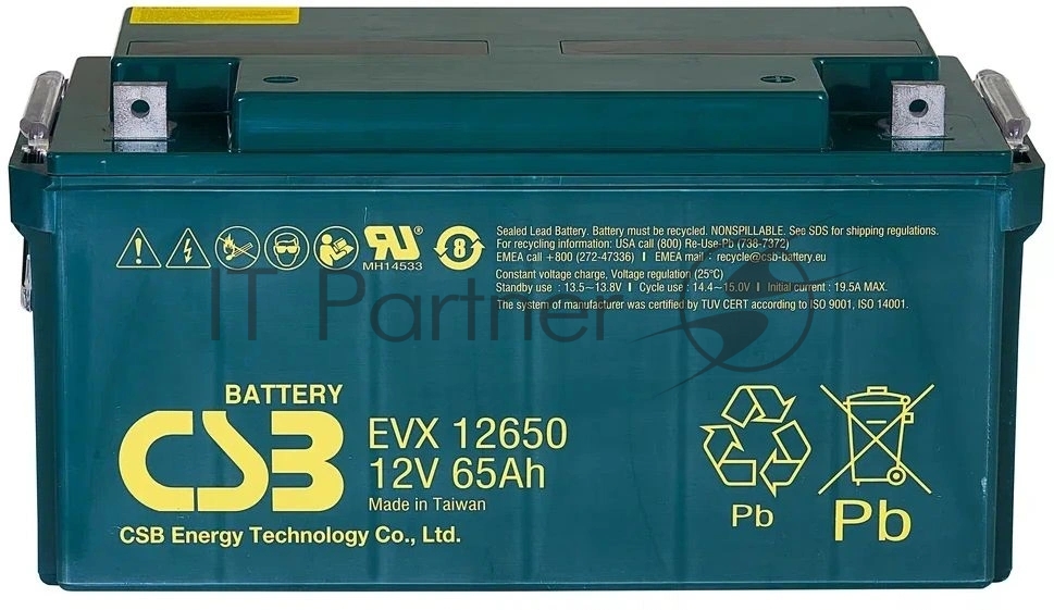Батарея для ИБП CSB EVX12650 12В 65Ач