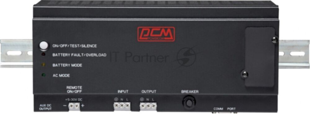 Источник бесперебойного питания Powercom DRU-1000 600Вт 1000ВА черный