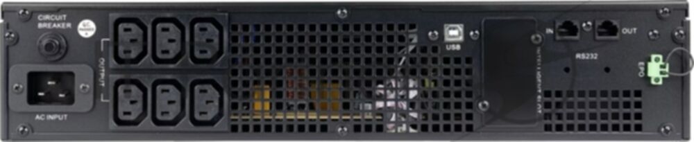 Источник бесперебойного питания Smartwatt IEC 3kVA 2700Вт 3000ВА черный