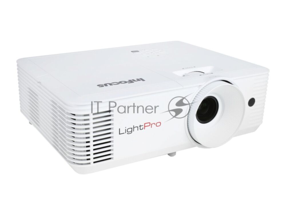 Проектор InFocus IN114.AA DLP, 4000 lm, XGA, 30 000:1,  1.94~2.16:1, HDMI 1.4, VGA in, S-Video, 3.5mm in/out, USB-A,  лампа 15 000ч.(ECO mode), 3W, 27дБ, 2,9 кг, БЕЛЫЙ