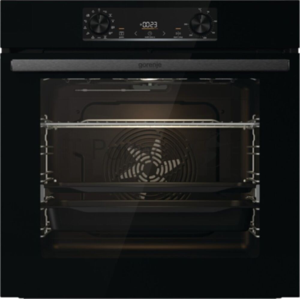 Встраиваемый электрический духовой шкаф Gorenje BOS6737E13BG , 77 л, 300 °C, конвекция, электрический гриль, термощуп, класс A