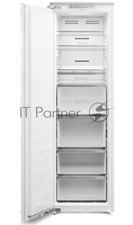 Встраиваемый холодильник Бирюса BI 212 Inverter, NoFrost