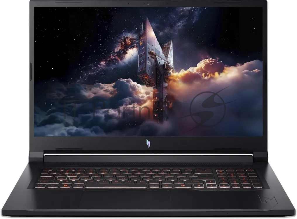 Ноутбук Acer Nitro V 17 AI ANV17-41-R6SG Ryzen 5 240 16Gb SSD512Gb NVIDIA GeForce RTX 5060 8Gb 17.3" IPS FHD (1920x1080) без ОС black WiFi BT Cam (NH.QYVCD.00A)