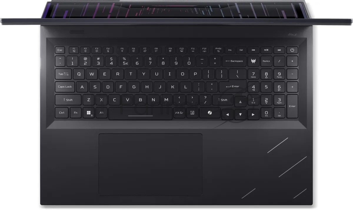 Ноутбук Acer Predator Helios 18 AI PH18-73-90RU Core Ultra 9 275HX 16Gb SSD1Tb NVIDIA GeForce RTX5080 16Gb 18" IPS WQXGA (2560x1600) без ОС black WiFi BT Cam (NH.QVZCD.007)