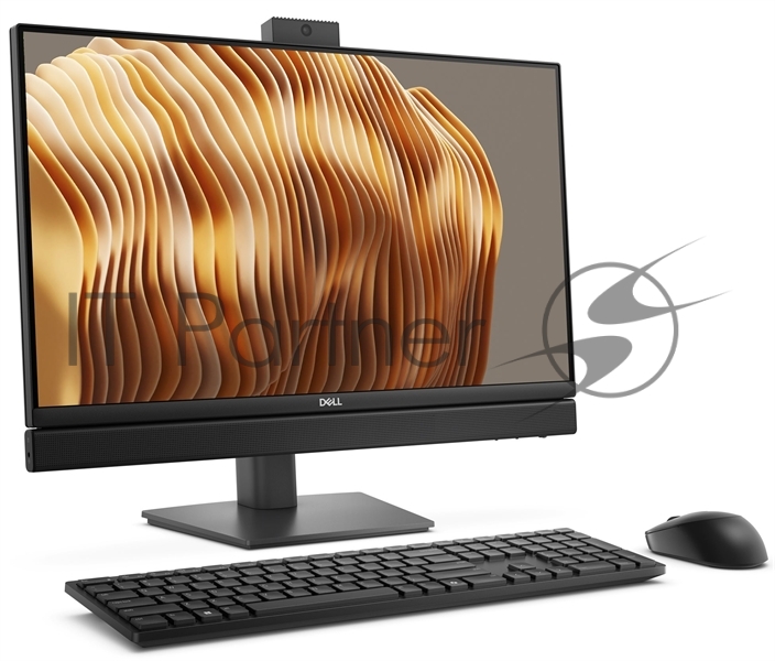 Моноблок Dell Pro 24 All-in-One 65W 23,8" FullHD NT,Core Ultra 7 265T,32GB DDR5,1Tb SSD,Intel UHD Graphics, Height Adjustable Stand,FHD Webcam, Wi-Fi,BT, Wireless Kb(ENG) & Mouse, Linux Ubuntu,  2YW