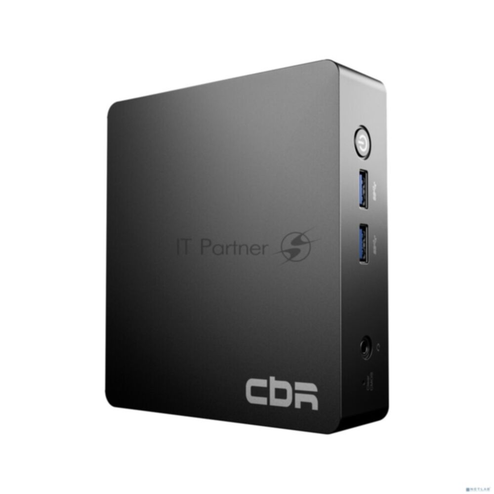 Мини-ПК CBR MiniPC-SMCR-DT03/ N4500/ AC WIFI/ RJ45/ 8G LPDDR4 (4G LPDDR4*2)/ 256G PCIe Gen3/ Plastic housing/ 12V 3A adaptor