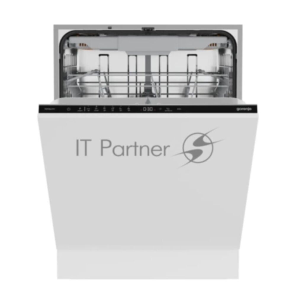 Посудомоечная машина Gorenje GV16E3, 60 см, 16 комплектов, 3 корзины 6 программ, сенсорное управление, отсрочка старта, автооткрывание дверцы, полный AquaStop