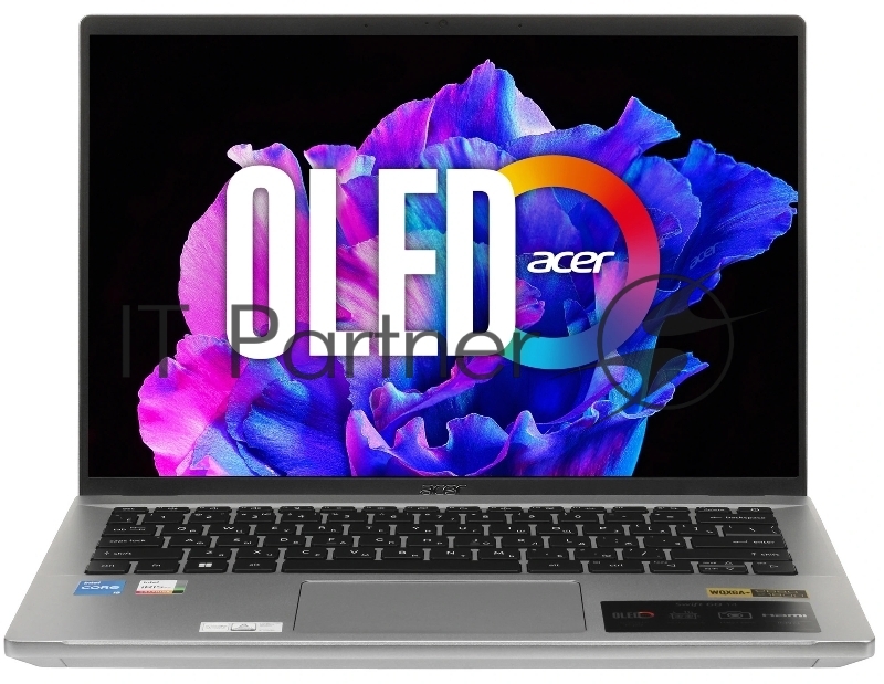 Ноутбук Acer Swift Go 14 SFG14-71 (NX.KY7ER.001) Intel Core i5 1335U 1300 MHz/14"/2880x1800/16GB/512GB SSD/Intel Iris Xe Graphics/Wi-Fi/Bluetooth/Windows 11 Home Silver