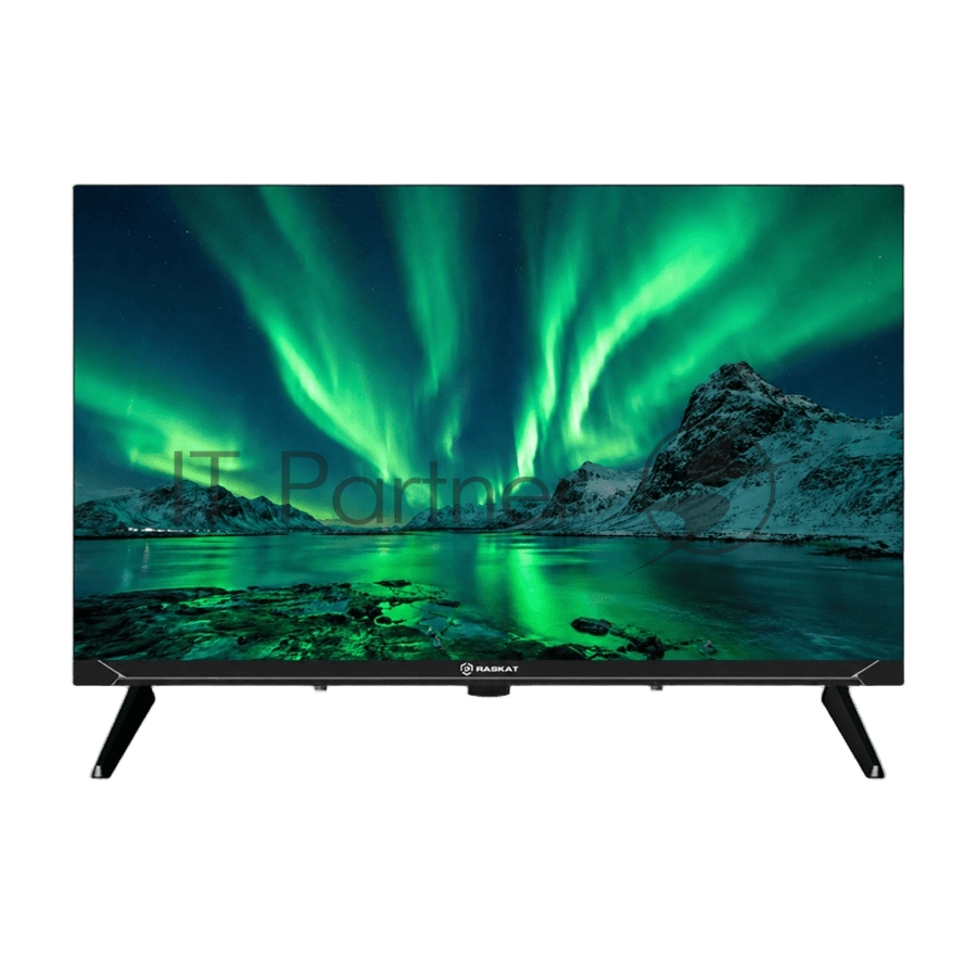 Телевизор LED RASKAT 24" 24H1400B /HD/YaOS/1+8 Гб/Bluetooth/