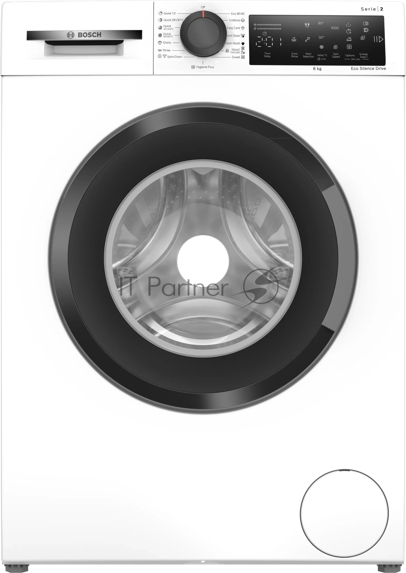Стиральная машина Bosch Serie 2 WLZ24210ME загр.фронтальная макс.:8кг (с сушкой)