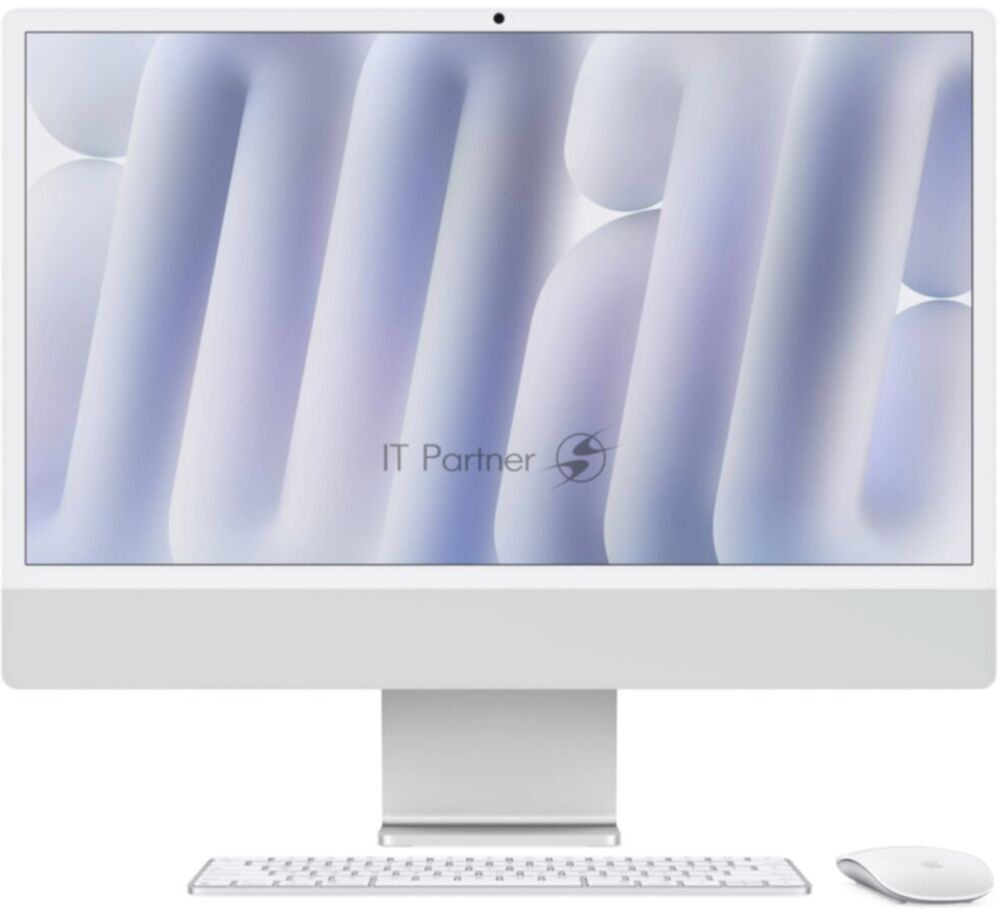 Моноблок 24'' Apple Imac 24 (2024) M4 10C CPU, 10C GPU/16GB/256GB SSD Silver