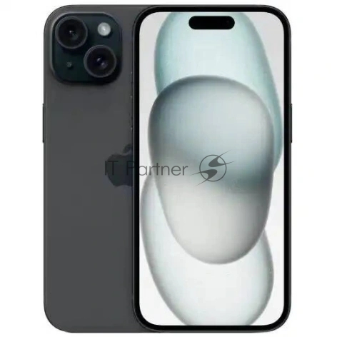 Смартфон Apple iPhone 15 A3090 6/128Gb черный