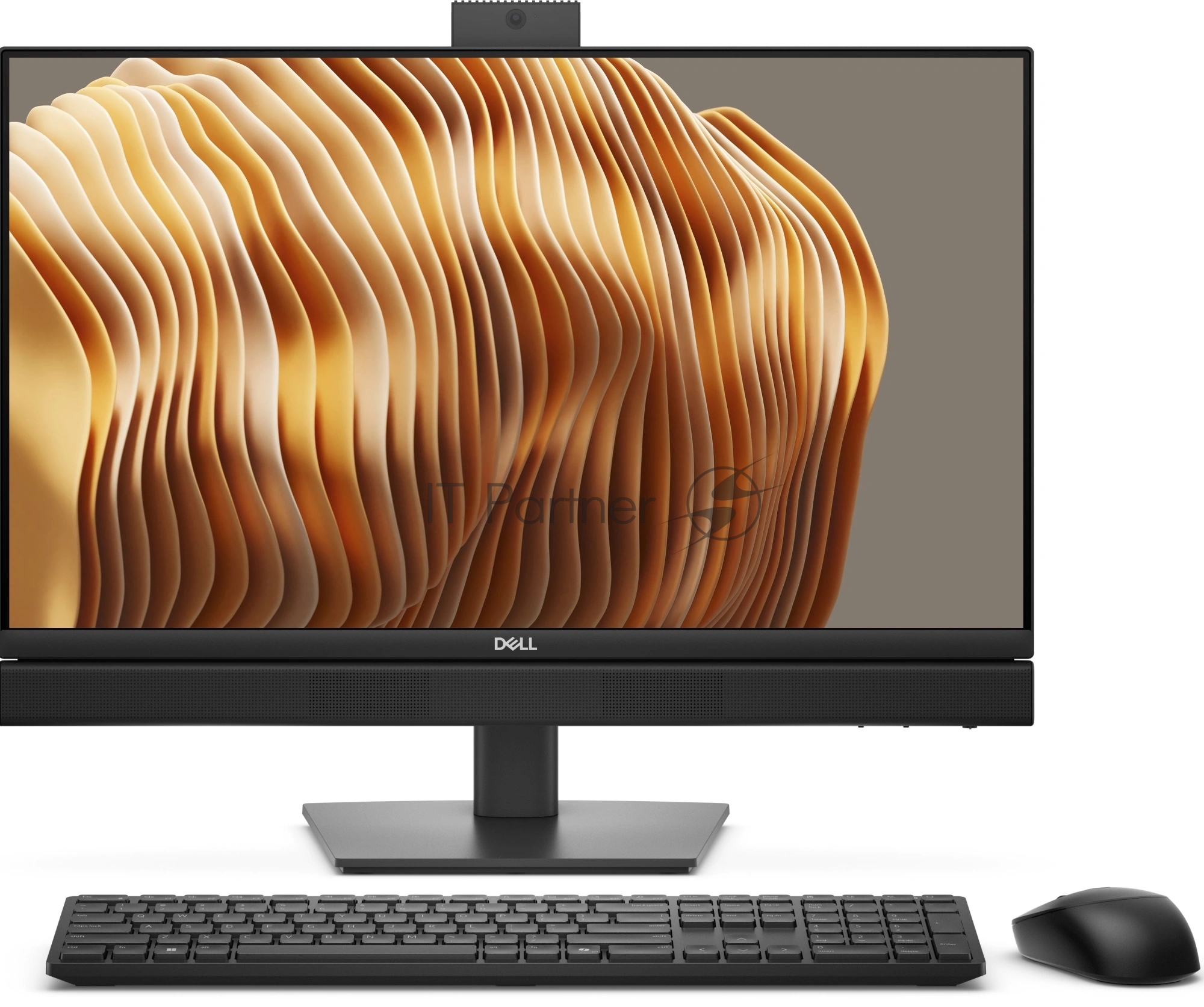 Моноблок Dell Pro 24 QC24250 23.8" Full HD Core Ultra 7 265 (2.4) 64Gb SSD2Tb Graphics CR Windows 11 Pro GbitEth WiFi BT 130W клавиатура мышь Cam темно-серый 1920x1080