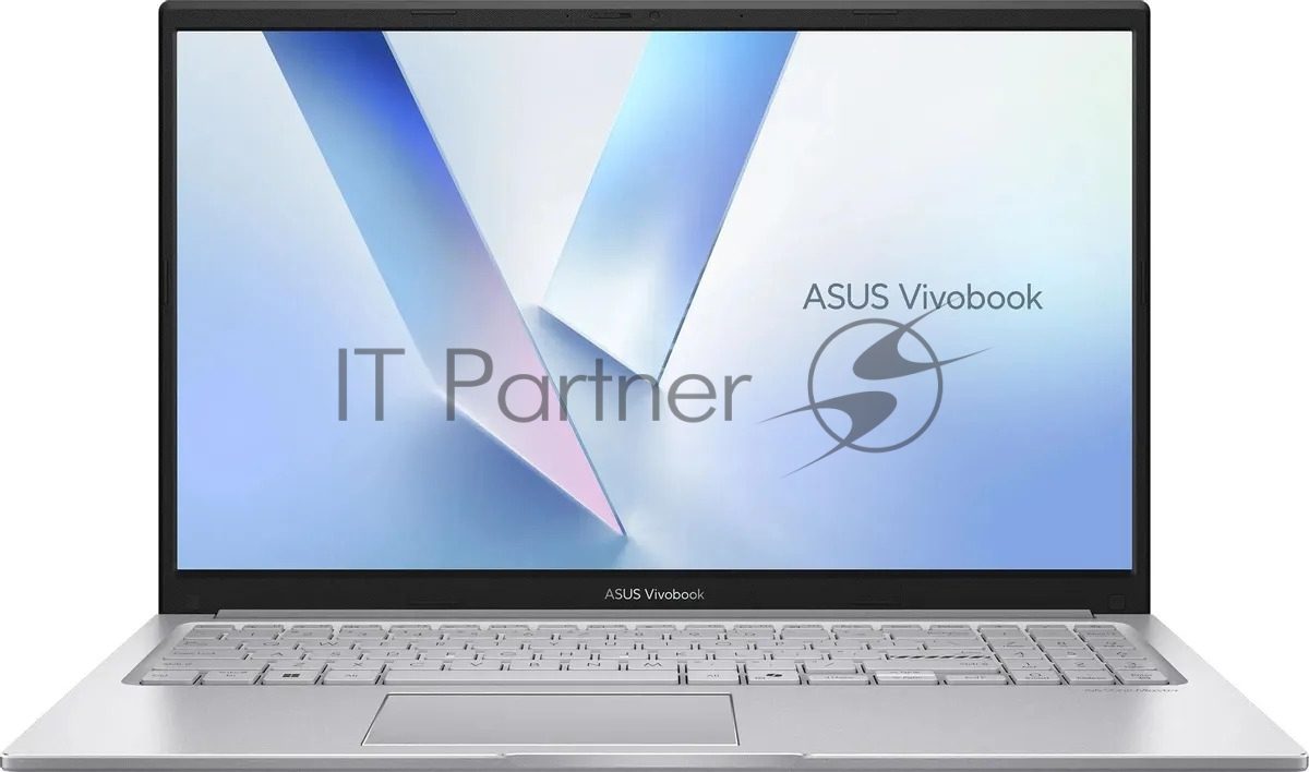 Ноутбук Asus Vivobook 15 X1504MA-BQ056 Core 3 304 8Gb SSD512Gb Intel Graphics 15.6" IPS FHD (1920x1080) без ОС silver WiFi BT Cam (90NB17I2-M01360)