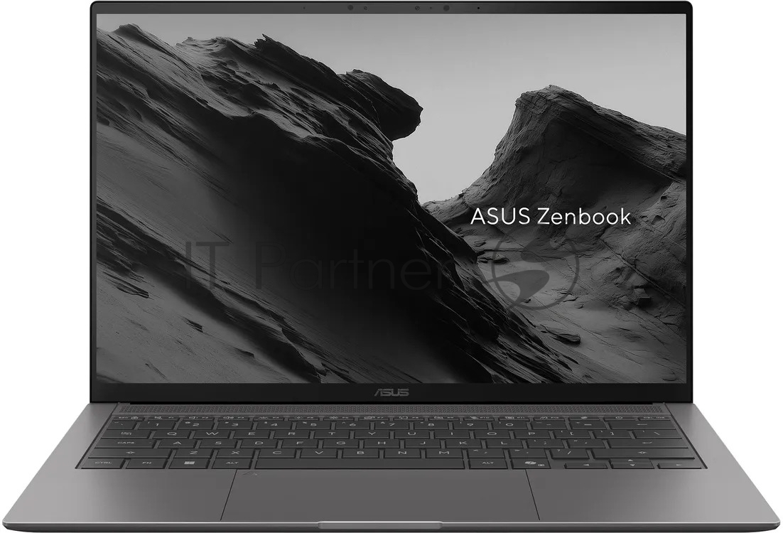 Ноутбук Asus Zenbook S 14 OLED UX5406AA-SW076W Core Ultra 7 258V 32Gb SSD1Tb Intel Arc 140V 14" OLED 3K (2880x1800) Windows 11 Home l.grey WiFi BT Cam Bag (90NB16Q6-M00CY0)