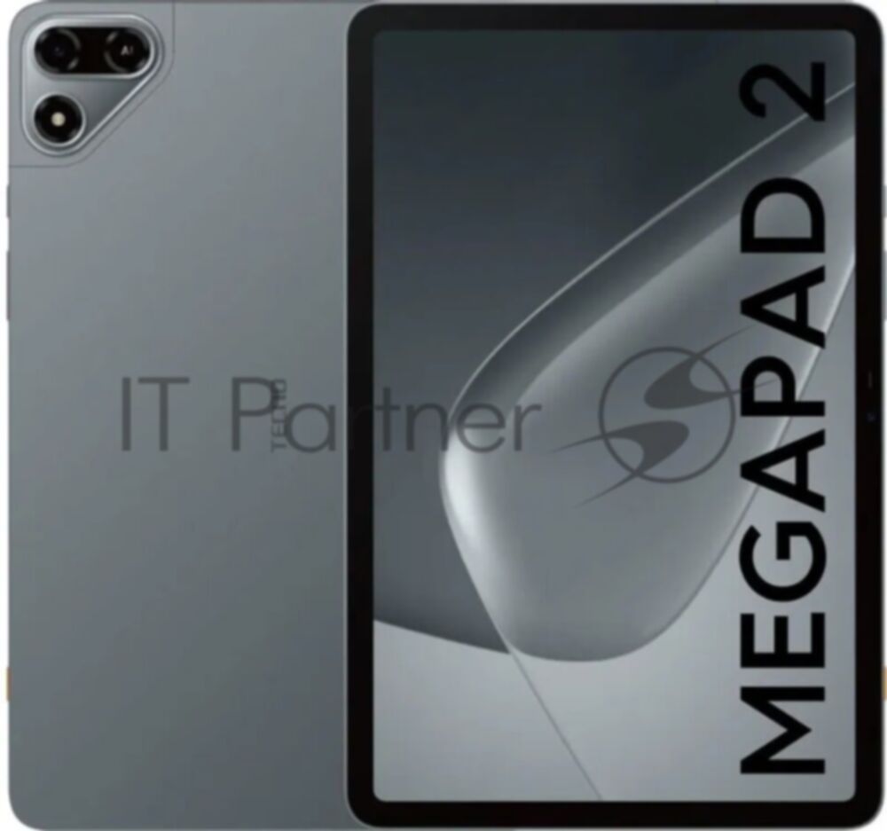 Планшет TECNO MegaPad 2 T1103 10.95", 6Gb, 128Gb, 4G, Android 16, серый