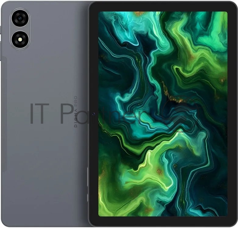 Планшет Digma Pro Zoom II 10.1", 8Gb, 256Gb, 4G, Wi-Fi, Android 15, темно-серый