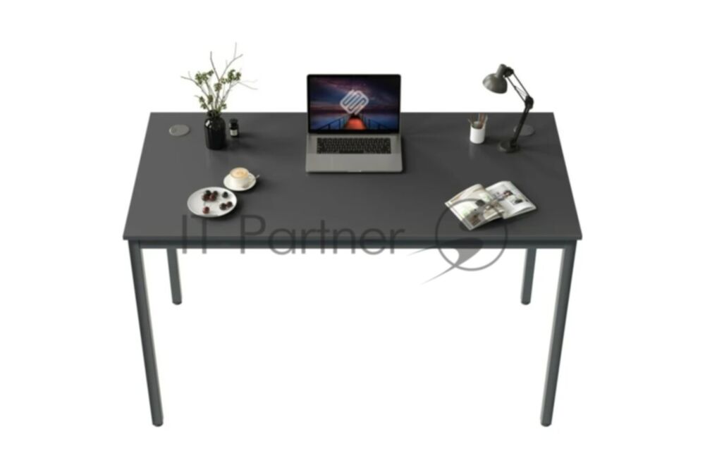 Стол для компьютера Eureka ERK-CD-039B столешница ЛДСП черный 100х75х60см