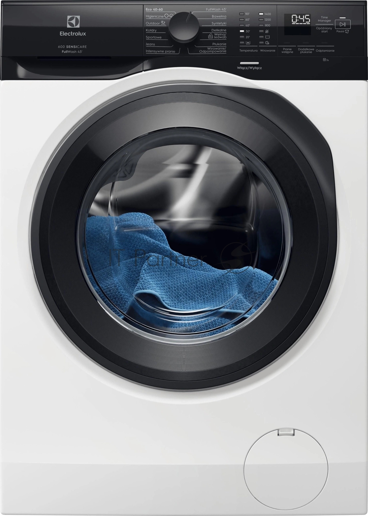Стиральная машина Electrolux EW6F9492E пан.англ. загр.фронтальная макс.:9кг белый инвертор