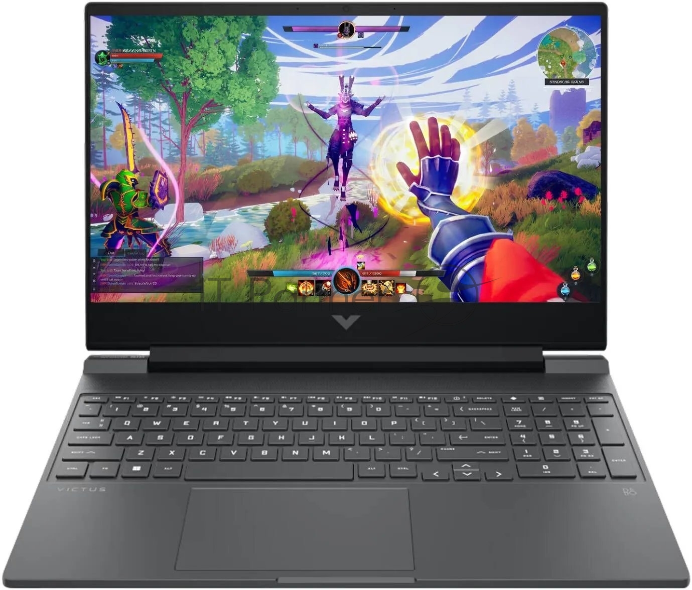 Ноутбук HP VICTUS 15-FA2787NR COREi7-13TH GEN 13620H-16GB DDR5 RAM-512GB SSD-15.6'' FHD IPS 144HZ DISPLAY-RTX 5060 8GB-ENG US BACKLIT KB-MECA SILVER-WIN11-US PLUG